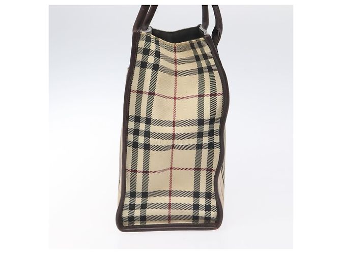 Nylon Nova Check di Burberry Beige - vista 4