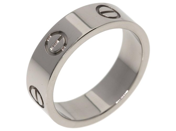 Anello Cartier Love in oro bianco 18K - vista 2
