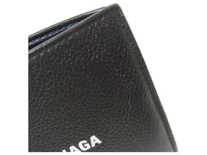 Everyday Balenciaga Bi-fold Wallet Black - view 15