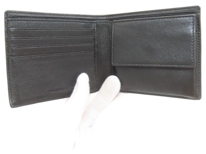 Everyday Balenciaga Bi-fold Wallet Black - view 4