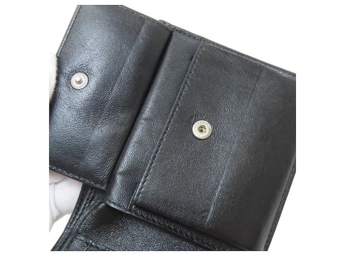 Everyday Balenciaga Bi-fold Wallet Black - view 9