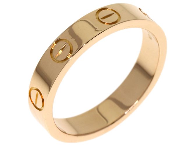 Anello Mini Love Cartier in oro rosa 18K - vista 2