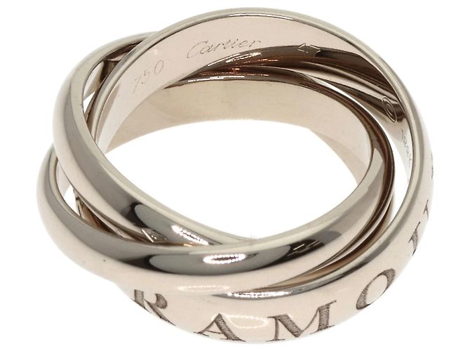 Cartier Trinity Bandring Weihnachts-Edition 1998 Weiß - Ansicht 4
