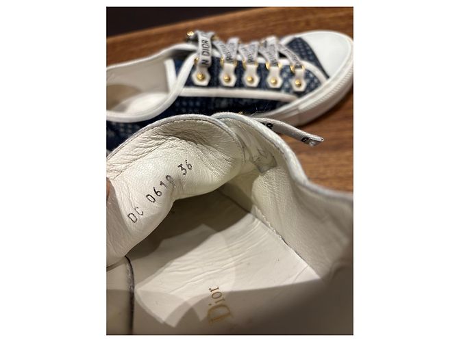 Christian Dior Walk’n Dior 36 Bianco Blu - vista 4