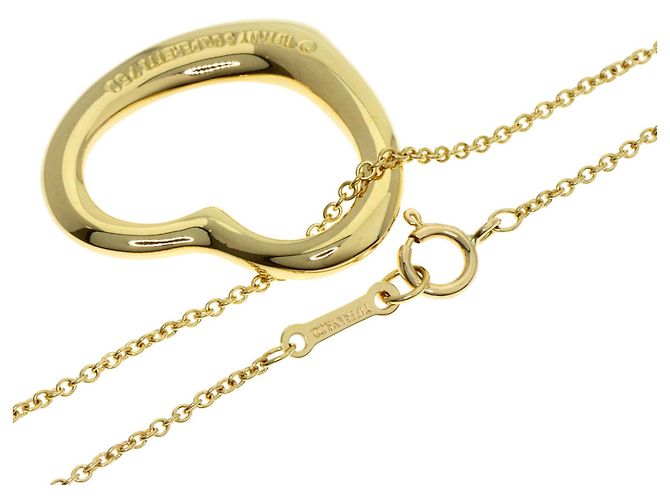 Collana Open Heart in Oro Giallo 18K di Tiffany & Co. - vista 2