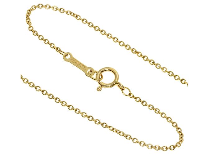 Collana Open Heart in Oro Giallo 18K di Tiffany & Co. - vista 3