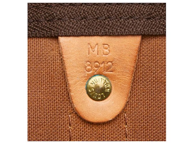 Borsa Boston Keepall 45 Monogramma Louis Vuitton Marrone - vista 11
