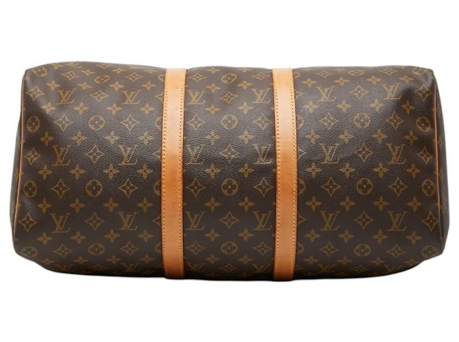 Borsa Boston Keepall 45 Monogramma Louis Vuitton Marrone - vista 3
