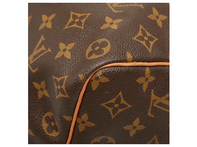 Borsa Boston Keepall 45 Monogramma Louis Vuitton Marrone - vista 4