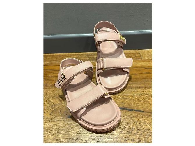 Sandali Dior Act in pelle rosa 39 - vista 11