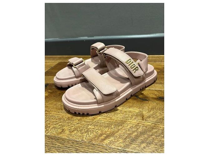 Sandali Dior Act in pelle rosa 39 - vista 12