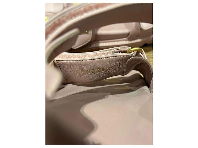 Sandali Dior Act in pelle rosa 39 - vista 4