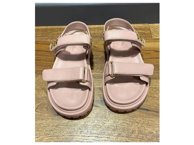 Sandali Dior Act in pelle rosa 39 - vista 6