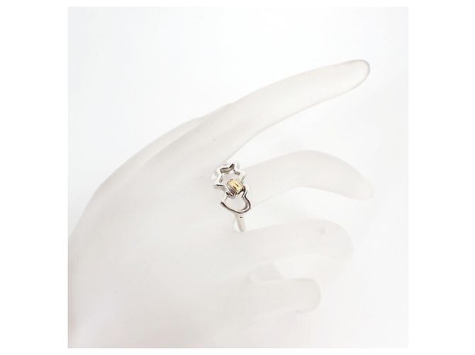 Tiffany & Co. Doppelsternring Silber Golden - Ansicht 6