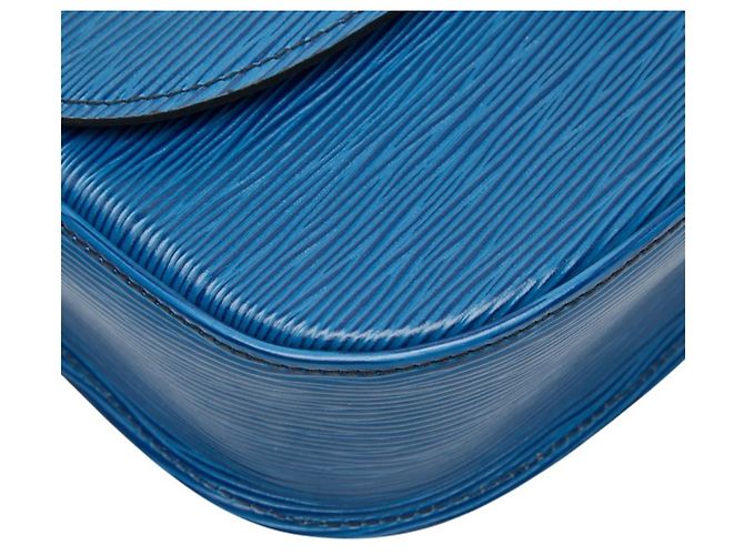 Borsa a tracolla Saint Cloud in Epi di Louis Vuitton Blu - vista 5
