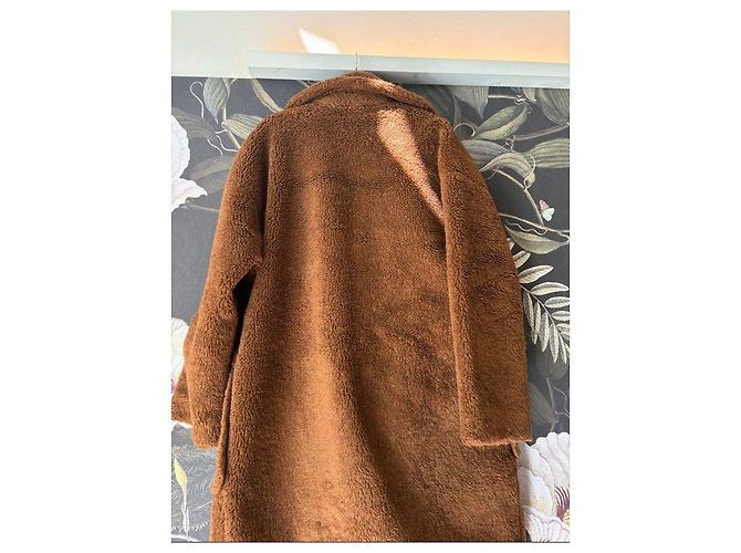 Cappotto Teddy Weekend Max Mara Marrone - vista 10