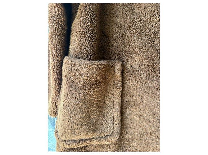 Cappotto Teddy Weekend Max Mara Marrone - vista 2