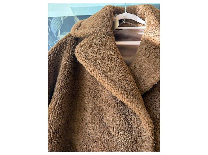 Cappotto Teddy Weekend Max Mara Marrone - vista 3