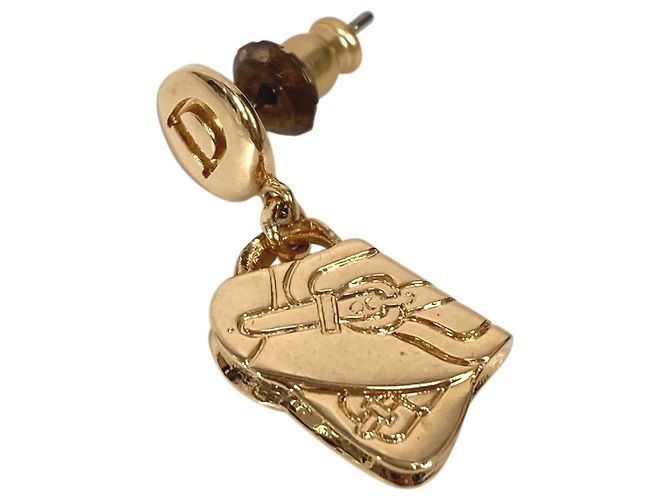 Orecchini a goccia in oro Christian Dior D'oro - vista 2
