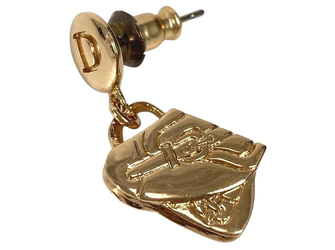 Orecchini a goccia in oro Christian Dior D'oro - vista 7