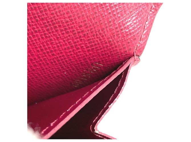 Portafoglio Compatto Rosalie Monogramma Louis Vuitton Marrone Fuschia - vista 15