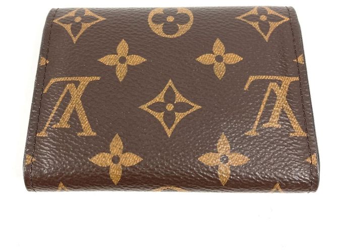 Portafoglio Compatto Rosalie Monogramma Louis Vuitton Marrone Fuschia - vista 2