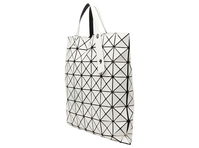 Borsa Tote BAOBAO Issey Miyake in Nero e Bianco - vista 2