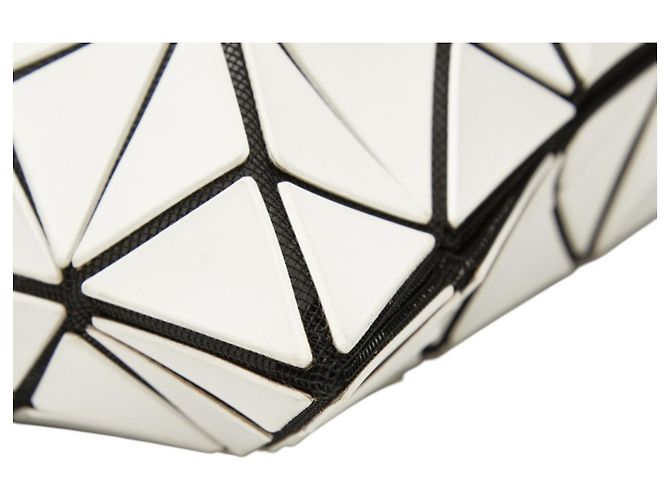Borsa Tote BAOBAO Issey Miyake in Nero e Bianco - vista 4
