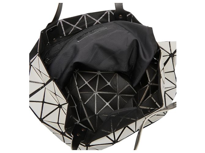 Borsa Tote BAOBAO Issey Miyake in Nero e Bianco - vista 7