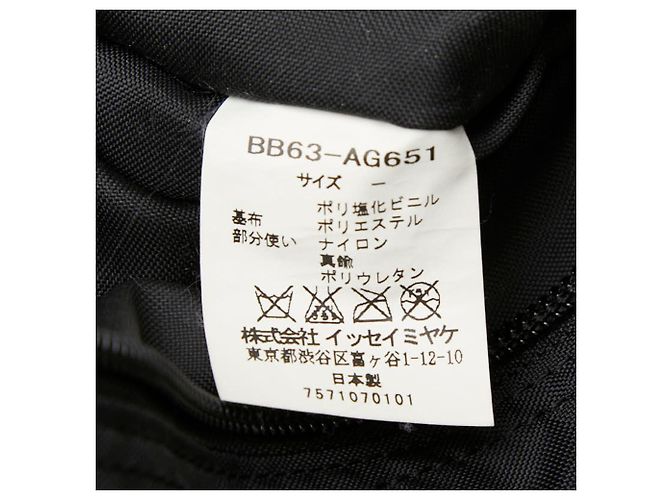 Borsa Tote BAOBAO Issey Miyake in Nero e Bianco - vista 9