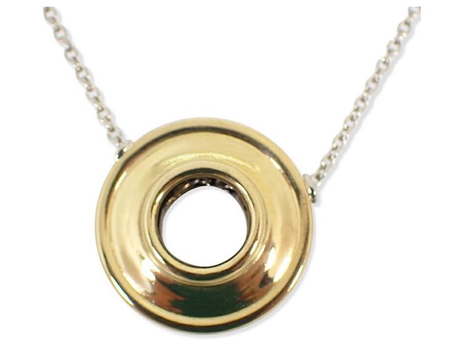 Tiffany & Co. 925 750 Magic Circle Anhänger Halskette Silber - Ansicht 2