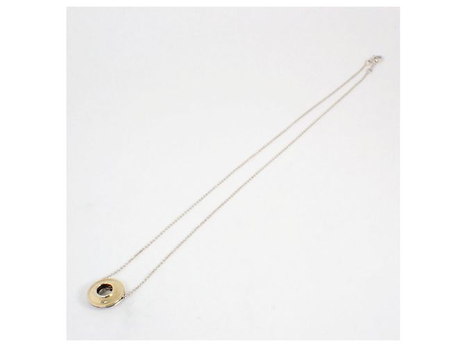 Tiffany & Co. 925 750 Magic Circle Anhänger Halskette Silber - Ansicht 6