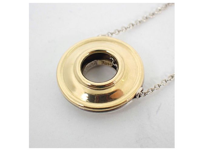 Tiffany & Co. 925 750 Magic Circle Anhänger Halskette Silber - Ansicht 7