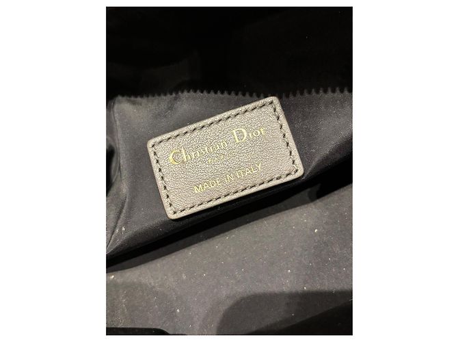 Borsa Pouch Toile de Jouy Christian Dior Rosa Grigio - vista 4
