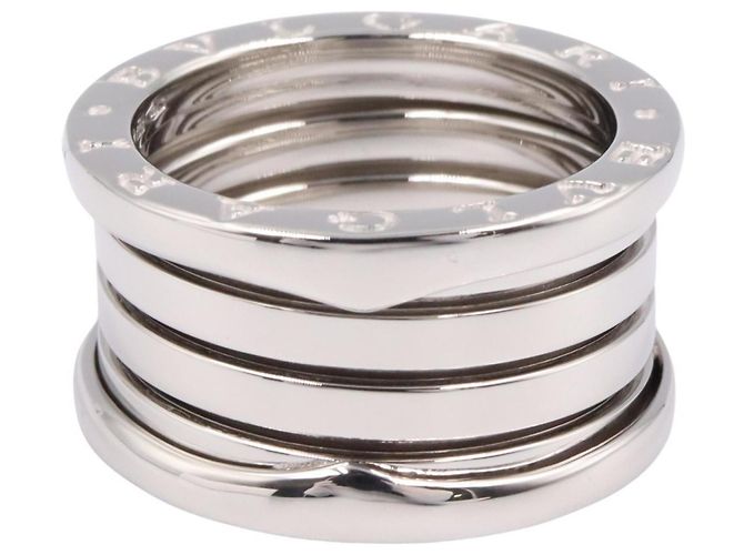 Bulgari Bvlgari B-zero1 4-Band Ring aus 18K Weißgold Silber - Ansicht 2
