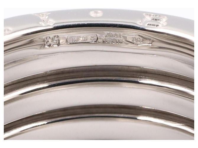 Bulgari Bvlgari B-zero1 4-Band Ring aus 18K Weißgold Silber - Ansicht 3