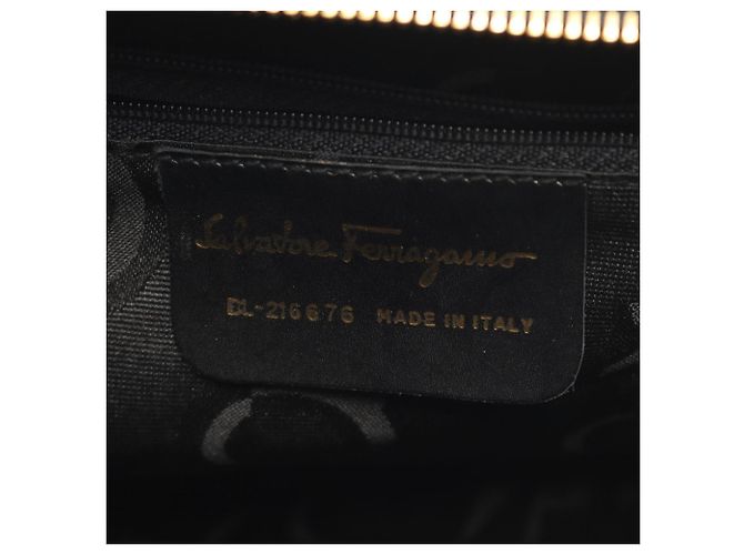 Sac à bandoulière Vara Ribbon de Salvatore Ferragamo Noir - vue 4