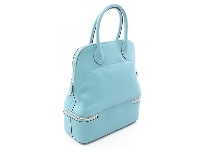 Borsa Bolide Sucré di Hermès Blu - vista 2