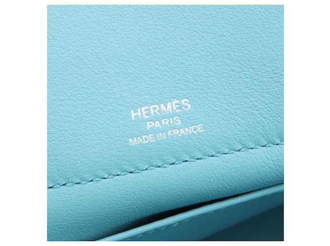 Borsa Bolide Sucré di Hermès Blu - vista 5