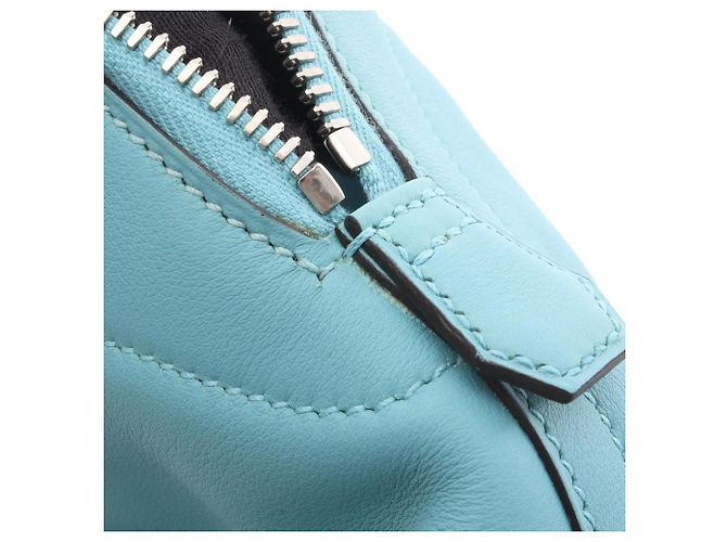 Borsa Bolide Sucré di Hermès Blu - vista 9