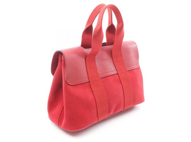Hermès Borsa a mano Hermes Valparaiso PM Rosso - vista 2