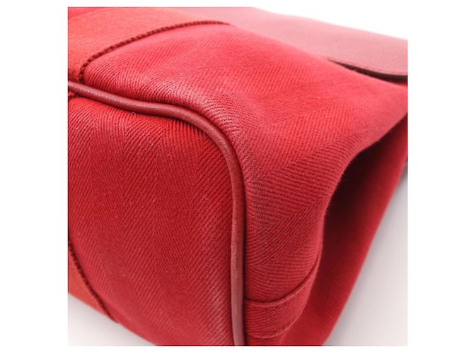 Hermès Borsa a mano Hermes Valparaiso PM Rosso - vista 6