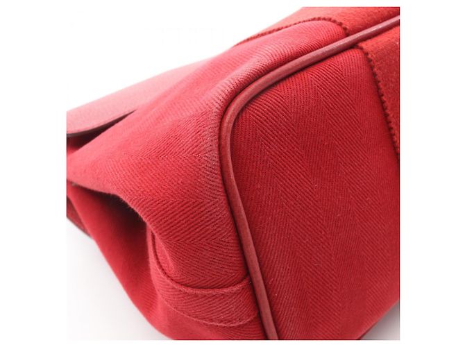 Hermès Borsa a mano Hermes Valparaiso PM Rosso - vista 7