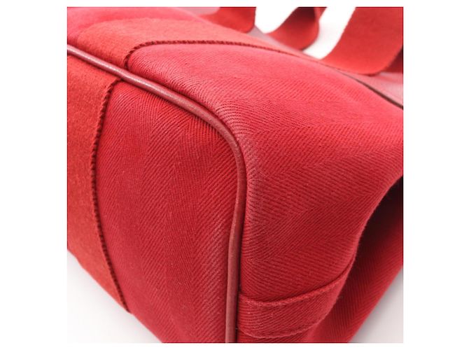 Hermès Borsa a mano Hermes Valparaiso PM Rosso - vista 8