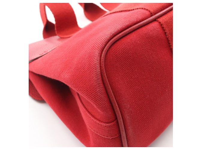 Hermès Borsa a mano Hermes Valparaiso PM Rosso - vista 9