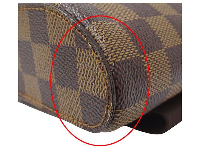 Borsa Damier Louis Vuitton per Uomini Damier ebene - vista 9
