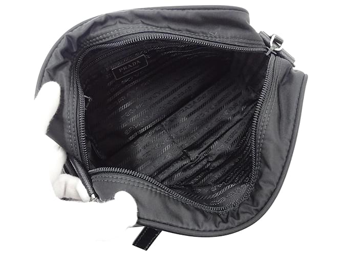 Borsa in nylon nera Prada Nero - vista 5