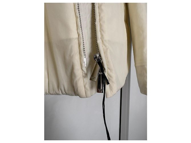 Emporio Armani Creme Steppjacke Roh - Ansicht 6