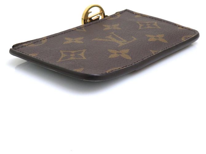 Tarjetero Monogram Louis Vuitton Castaño Azul claro Monograma - vista 4