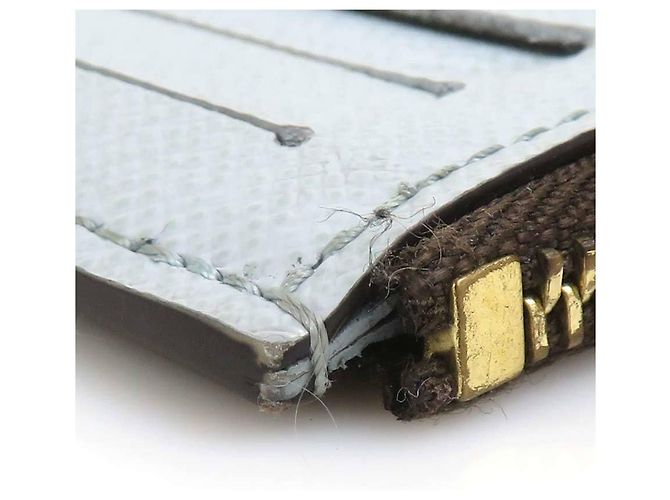 Tarjetero Monogram Louis Vuitton Castaño Azul claro Monograma - vista 8